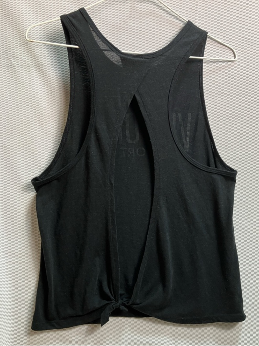 Victoria Sport Black Muscle Tank - Picture 5 of 5